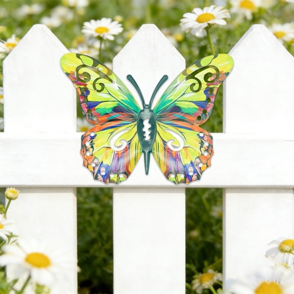 SPOORYYO Metal Wall Decoration for Garden Courtyard Fence Layout