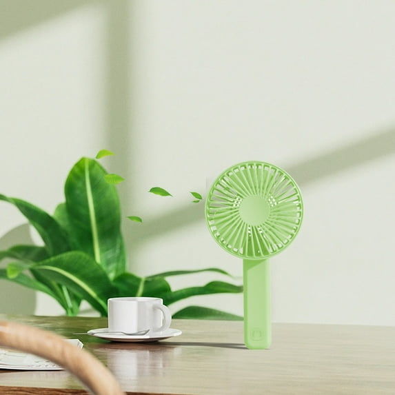 HOZVOMI Mini Handheld Fan Portable Table Fan with USB Rechargeable Battery Operated Folding Fan for Travel Office Household