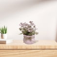 thumbnail image 1 of SPOORYYO Mini Simulated Potted Flower, Lifelike Artificial Plant, Home Decor, Wedding Accent, Photography Prop, 1 of 6