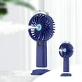 thumbnail image 1 of SPOORYYO Misting Fan Portable Fan with Mist, Hydrating Humidification Student Desktop Digital Display Silent Brushless Charging Cool Off Spray Cool Down Fan, 1 of 8