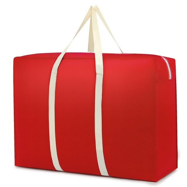 SPOORYYO Moving Packing Bag - Large Capacity Storage Organizer with Transparent Window, Foldable for Easy Storage