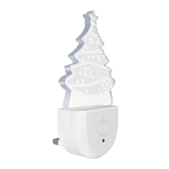 SPOORYYO Multi-Color LED Night Light with 7 Light Modes, Wall-Plug Baby Nightlight for Kids and Adults, Includes Dusk Sensor