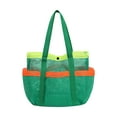 thumbnail image 1 of SPOORYYO Multi-Pocket Beach Swimming Bag - Large Portable Mesh Storage Tote with Quick-Dry Design for Pool, Travel & Family Days, 1 of 5
