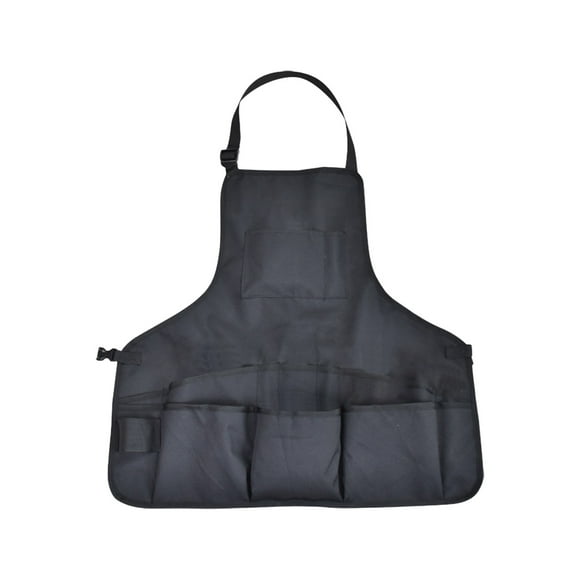 SPOORYYO Multi-Pocket Tool Apron for Cleaning, Gardening, Housekeeping, and Repair - Adjustable Waist Bag with Tons of Storage