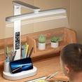 thumbnail image 1 of SPOORYYO Multifunctional Desk Lamp with Pencil Holder, Eye-Protecting LED Light, Foldable Design, and High-Capacity Battery for Home and Office Use, 1 of 6