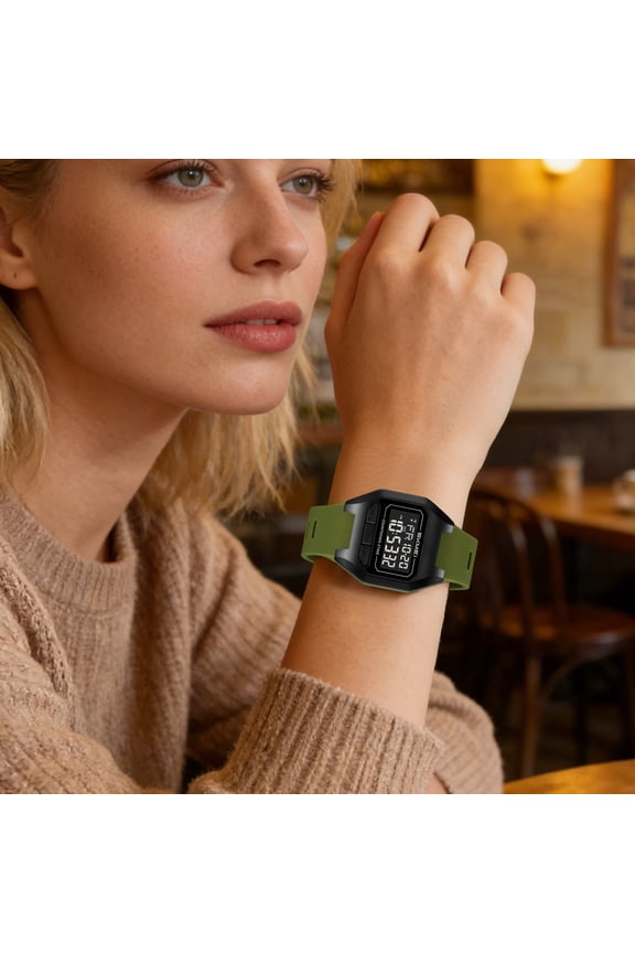 Multifunctional Fashion Waterproof Digital Electronic Watch for Daily Wear