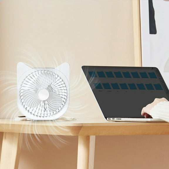 SPOORYYO Multifunctional USB Circulation Fan Versatile Cooling Solution