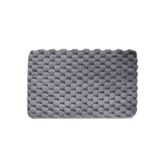 SPOORYYO Non-Slip Bathroom Mat Absorbent and Quick-Drying Door Mat for Toilet and Entry - Soft and Comfortable