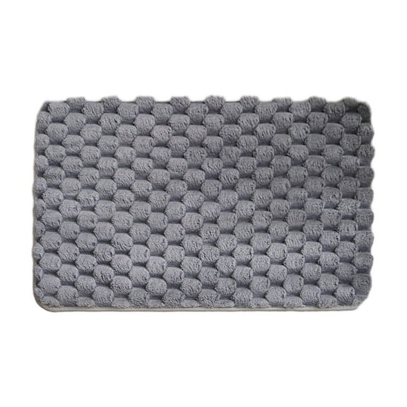 SPOORYYO Non-Slip Bathroom Mat Absorbent and Quick-Drying Door Mat for Toilet and Entry - Soft and Comfortable