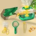 thumbnail image 1 of SPOORYYO Outdoor Exploration Insect Collection Kit with Magnifying Glass, Classification Grids, Butterfly Catching Net, Scientific Experiment Tools, Portable Storage Bag, 1 of 7