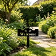 thumbnail image 1 of SPOORYYO Outdoor Metal Garden Stake Decor, Yard Stake Ornament for Courtyard Decoration and Landscaping, 1 of 6