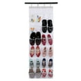 thumbnail image 1 of SPOORYYO Over the Door Shoe Organiser,Door Shoe Organizer 24 Pockets, Hooks, Large Nonwovens Mesh Pocket, 1 of 1