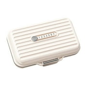 SPOORYYO Pill Organizer 3 Times A Day,Portable Medication Box Small Dispenser Three Meals A Day Mini Medication Reminder Box Seven Days A Week