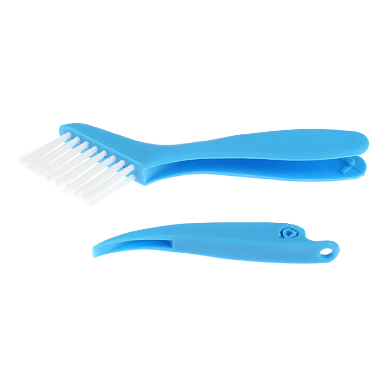 SPOORYYO Plastic Cleaning Brush with Stiff Nylon Bristles for Detailed Corner and Grout Cleaning