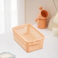 thumbnail image 1 of SPOORYYO Plastic Storage Basket - Stackable Organizer Box for Home & Office- Multipurpose Storage for Toys, Snacks, Fruits, 1 of 6