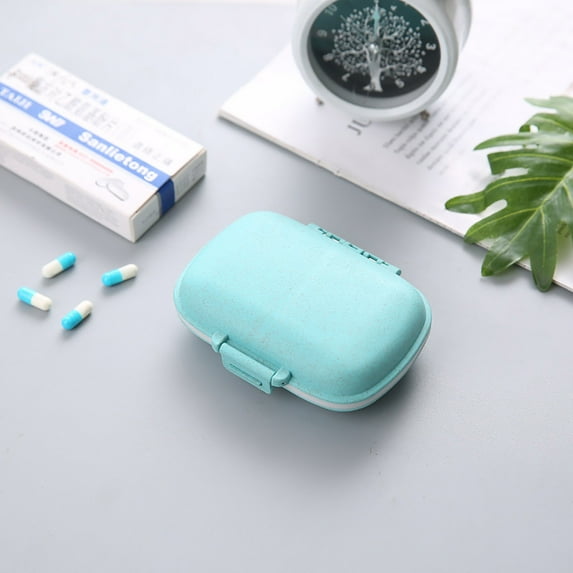 SPOORYYO Portable Storage Box,Multifunctional Storage Box,Portable 8-cell Box,Compact And Convenient,One Week Box