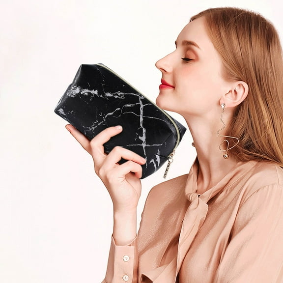 SPOORYYO Portable Portable Toiletries Storage Box Large Capacity Cosmetic Storage Bag Large Capacity Cosmetic Storage Bag, Portable Toiletries Storage Box for Convenience