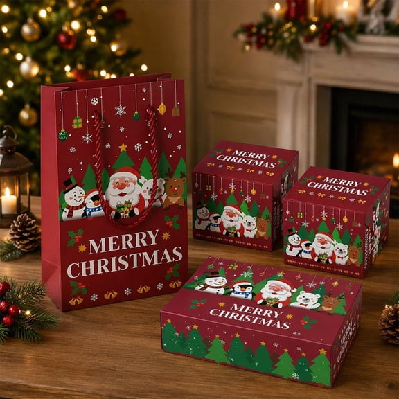 SPOORYYO Pull Christmas Gift Box Surprise Box with Bounce Feature for Unforgettable Unboxing Experience Perfect for Proposals and Celebrations