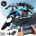 thumbnail image 1 of SPOORYYO RC Plane with Screen, HD Camera, Headless Mode, LED Lights, One Key Takeoff/Landing, 360° Rotation for Beginners, 1 of 9