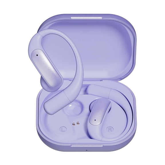 SPOORYYO Real Time Language Translator Earbuds, Open Ear Headphones with 140+ Languages Support, Smart App Integration, Long Battery Life, IPX5 Sweat Resistance for Travel and Business