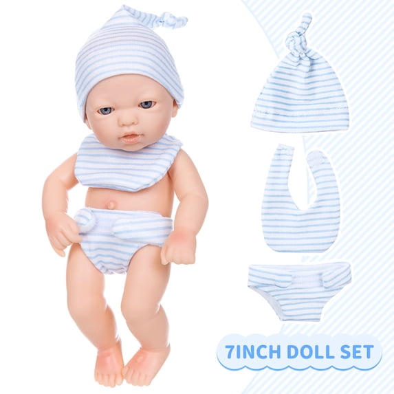 SPOORYYO Realistic Elastomer Doll, Safe and Delicate Design, Soft and Lifelike Features, Perfect Gift for Little Ones, Stress Reliever for Adults