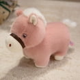 thumbnail image 1 of SPOORYYO Realistic Horse Plush Toy - Chinese Zodiac Year of the Horse Mascot, Lifelike Collectible Stuffed Animal, Soft Plush Doll for Kids & Collectors, 1 of 1