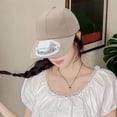 thumbnail image 1 of HOZVOMI Rechargeable Fan Cap for Men and Women, Summer Leisure Travel Baseball Hat with UPF 50+ Sun Protection, Adjustable Wind Speed, 360° Rotatable Fan, 1 of 6
