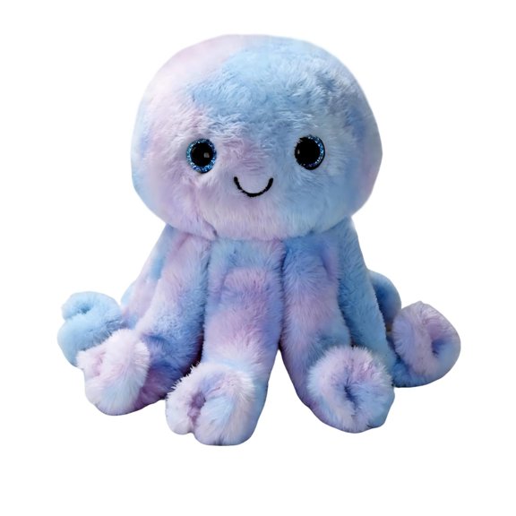 SPOORYYO Rechargeable Plush Octopus Toy with Record & Playback, Singing, Crawling, Walking, Smart Obstacle Avoidance - Interactive Gift for Fun Learning and Development