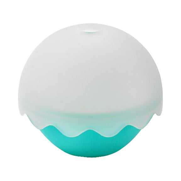 SPOORYYO Reusable Whiskey Ice Ball Maker - Round Spherical Ice Mold for Chilled Drinks, Food-Grade Silicone, Dishwasher Safe