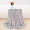 thumbnail image 1 of SPOORYYO Round Sequin Tablecloth for Wedding, Birthday, Christmas Decor, 100x100cm, 1 of 6