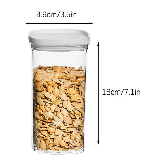 SPOORYYO Sealed Storage Tank For Cereals Large Storage Box Keep Your Pantry Pristine - Airtight Container for Preserving Dry Goods.