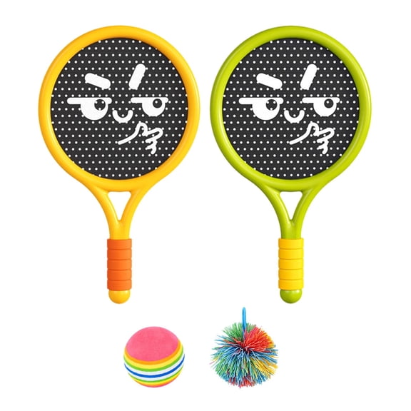 SPOORYYO Silent Outdoor Training Sports Tennis Rackets Indoor Sports Parent child Interaction Badminton Rackets