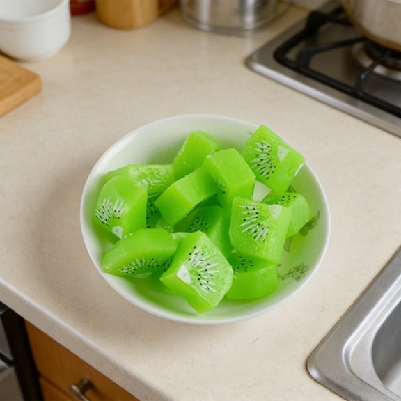 SPOORYYO Simulated Fruit Dice Props Perfect for Food Styling and Decoration