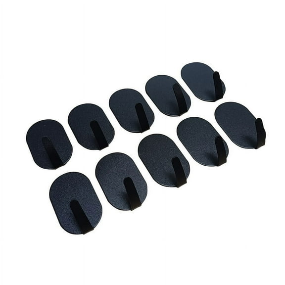 SPOORYYO Single Prong Wrought Iron Hooks,Non-Perforating Household Wrought Iron Hook - Strong Multi-Function Hooks with 5 Load-Bearing Hooks