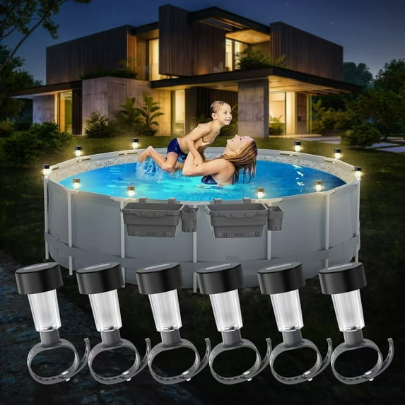 SPOORYYO Solar Pool Lights