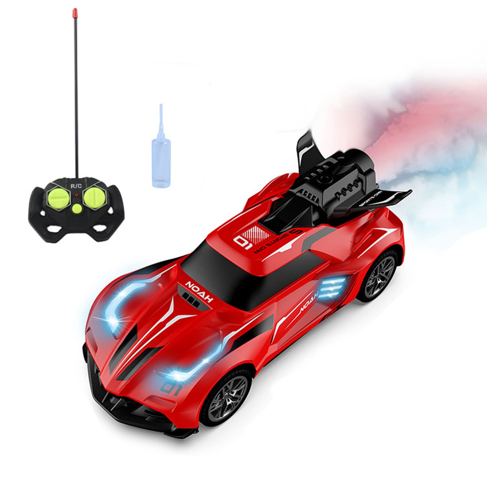 SPOORYYO Spray Remote Control Car High-speed Racing Car with Water Spray Remote Control for Outdoor Fun