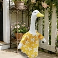 thumbnail image 1 of SPOORYYO Spring Summer Gooses Outfits Statue Patio Garden Decoration Set, 1 of 8