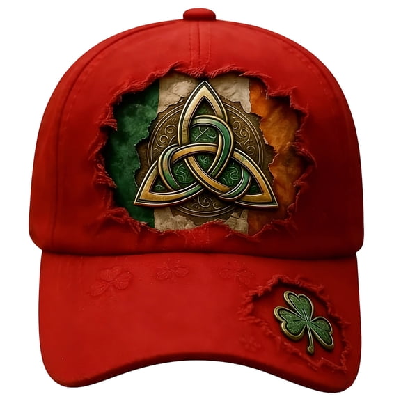 SPOORYYO St Patricks Day Cap Fits Ireland Irish Men Women Hat Gifts For Mom Grandpa Grandma