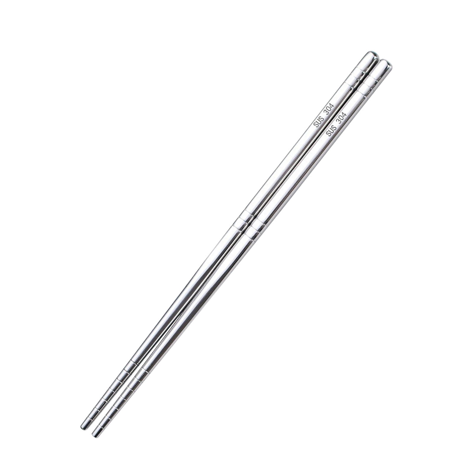 SPOORYYO Stainless Steel Chopsticks Set, Reusable Metal Chopsticks