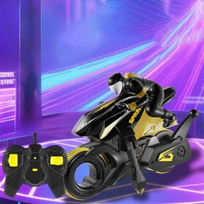 SPOORYYO Stunt Motorcycle Spinning Remote Control Car, High Speed 360° Drift RC Racing Toy Model with 2.4GHz Wireless Remote