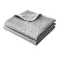 thumbnail image 1 of SPOORYYO Summer Cooler Pad Lightweight Breathable Soft Knitted Quilt Double Side Cooler Blanket Wind Conditioner Quilt Machine Washable Easy to Clean for Hot Sleepers Couch,Dark Gray, 150x200CM, 1 of 6