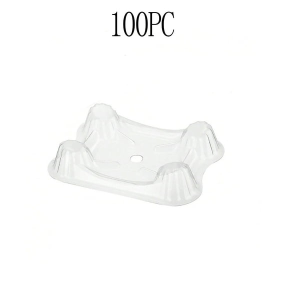 SPOORYYO Thickened Transparent Plastic Watermelon Tray - Ventilated and Reusable Fruit Display Stand for Stores and Home Use