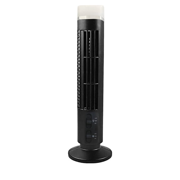 HOZVOMI Tower Fan Bladeless Mini Vertical Conditioner USB Fan with Adjustable Speed for Home Office