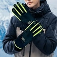 thumbnail image 1 of SPOORYYO Unisex Winter Autumn Thermal Gloves Thick Fleece Lined Warm Cold Resistant Touch Screen Gloves for Outdoor Sports Driving Cycling Skiing, 1 of 6