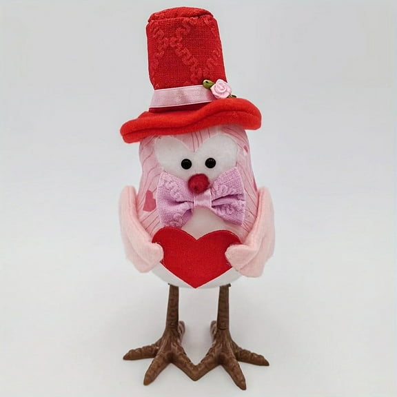 SPOORYYO Valentine's Day Birdie Rudolph Gift - Unique Design Valentine's Decoration, Durable Material, Perfect Home Accent, Great Gift Idea