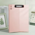 thumbnail image 1 of SPOORYYO Vertical Clipboard with Storage, Multi Function Hard Cover Writing Board, Portable Document Holder for Meetings, Office, and Study, 1 of 6