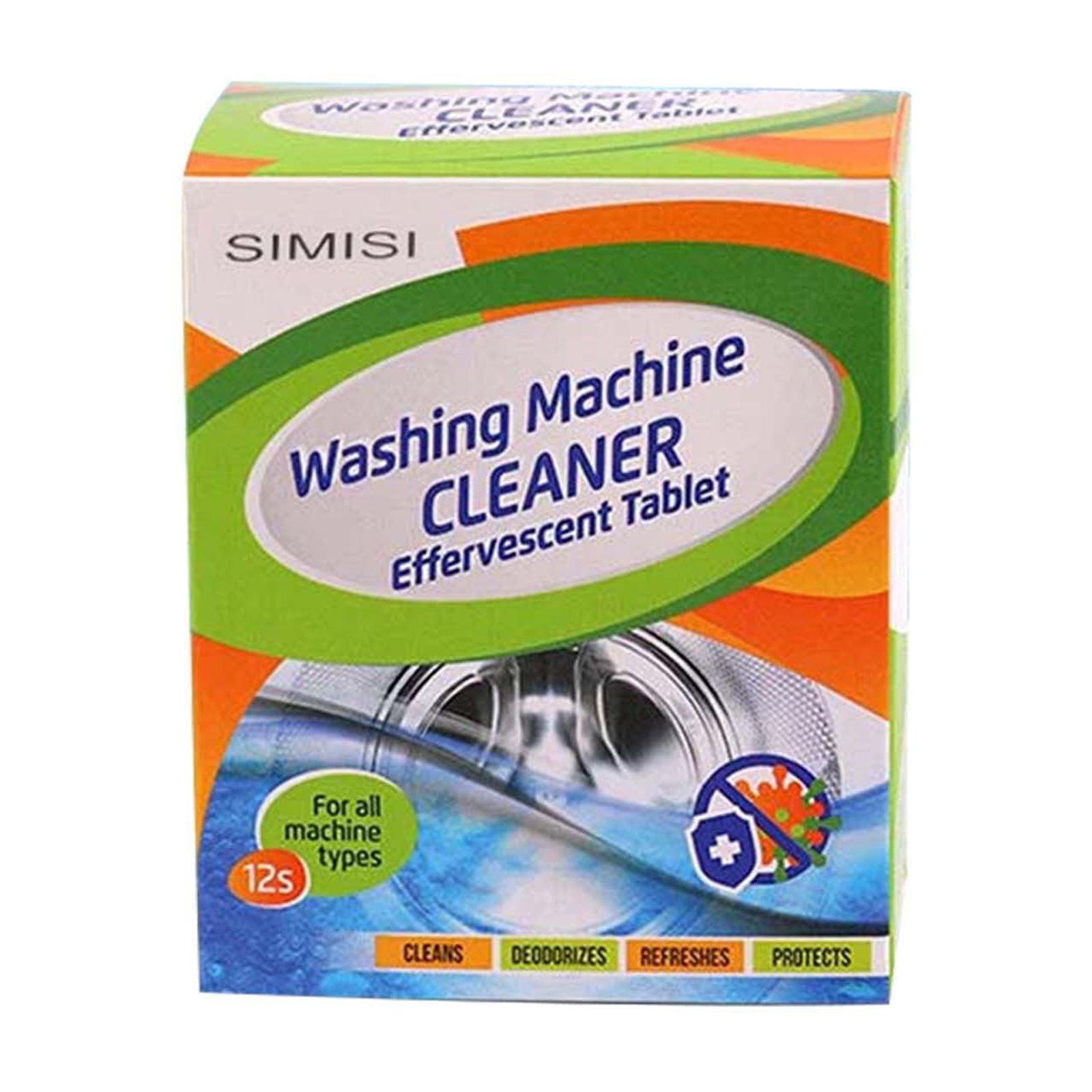 SPOORYYO Washing Machine Cleaner Tablets Descale, Deodorize, and