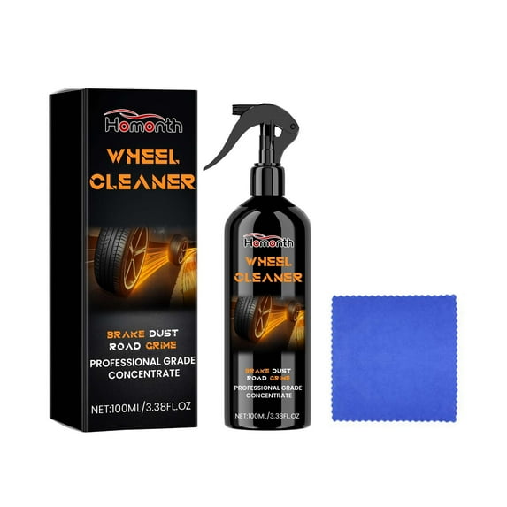 SPOORYYO Wheel and Tire Cleaner Spray - 100ml for Powerful Cleaning and Wheel Maintenance