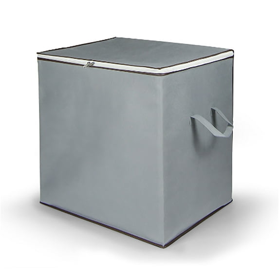 SPORRYOO Non-woven Zipper Storage Bag - Convenient Solution for Storing Moving Quilts, Baskets, and Travel Essentials with Large Capacity