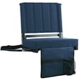 thumbnail image 1 of SPORT BEATS Stadium Seats with Back Support Bleacher Chairs with Back and Cushion Thick Padded Bleacher Seats Includes Shoulder Strap, 1 of 8